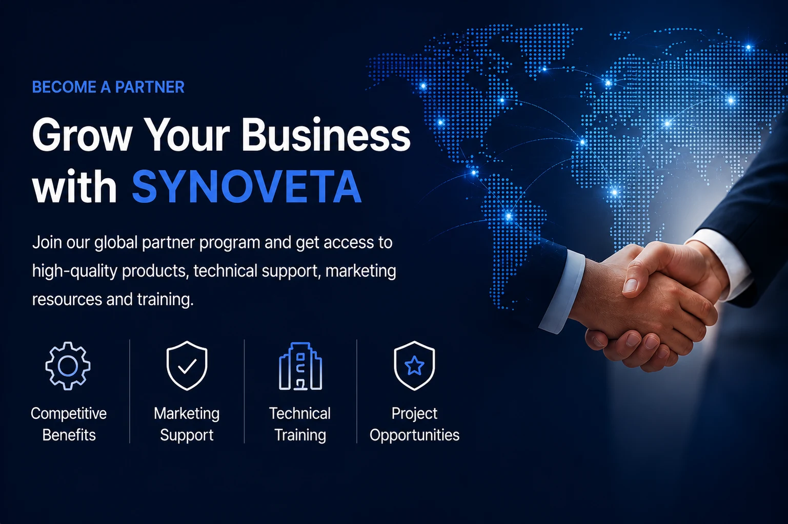 Grow your business with Synoveta